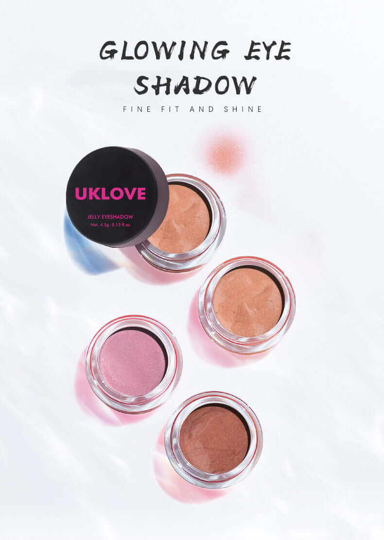 Glamorous Eyes: UKLOVE JELLY EYESHADOW for Stunning Spray Tan at Home