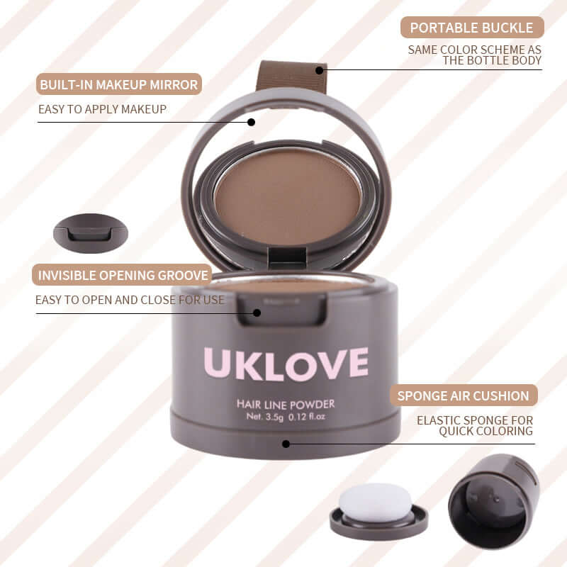 UKLOVE HAIR LINE POWDER: Your Go-To for Achieving Stunning Hair with Best Spray Tan