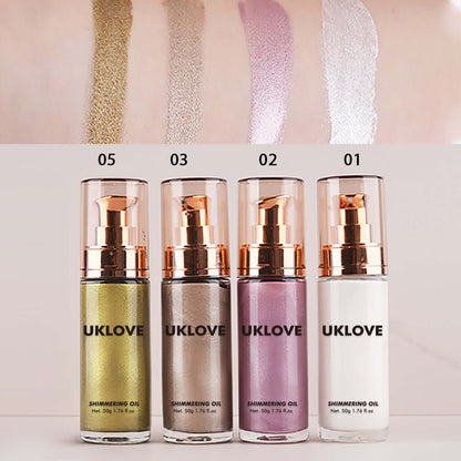 Discover Indoor Tanning Lotion with Bronzer: UKLOVE Shimmering Oil