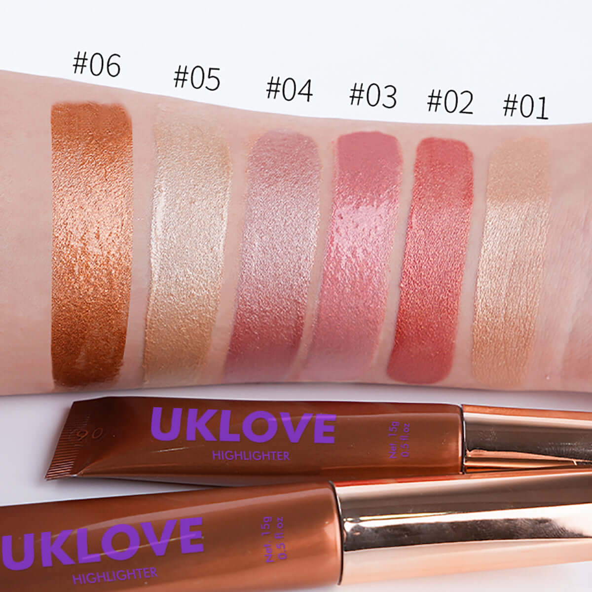 Illuminate Your Beauty: UKLOVE HIGHLIGHTER - Best Tanning Bed Lotion