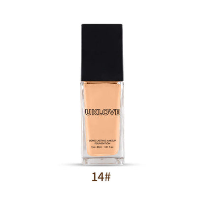 Sun-Kissed Beauty: UKLOVE Lasting Makeup Foundation with Bronzing Lotion